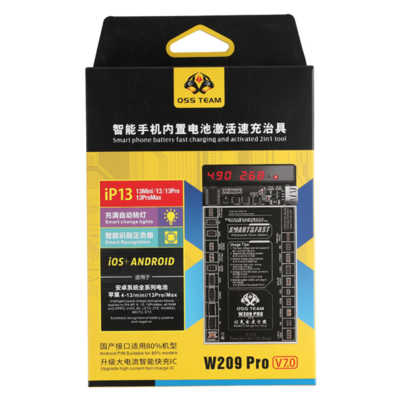 OSS W209 PRO V7 Iphone 4-13 Pro Max & Android Battery Activator